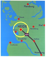 Kontakt Wegbeschreibung, btz, Bildungs- und Technologiezentrum Heide